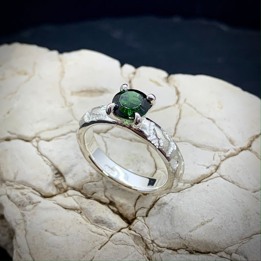 Green Tourmaline Ring