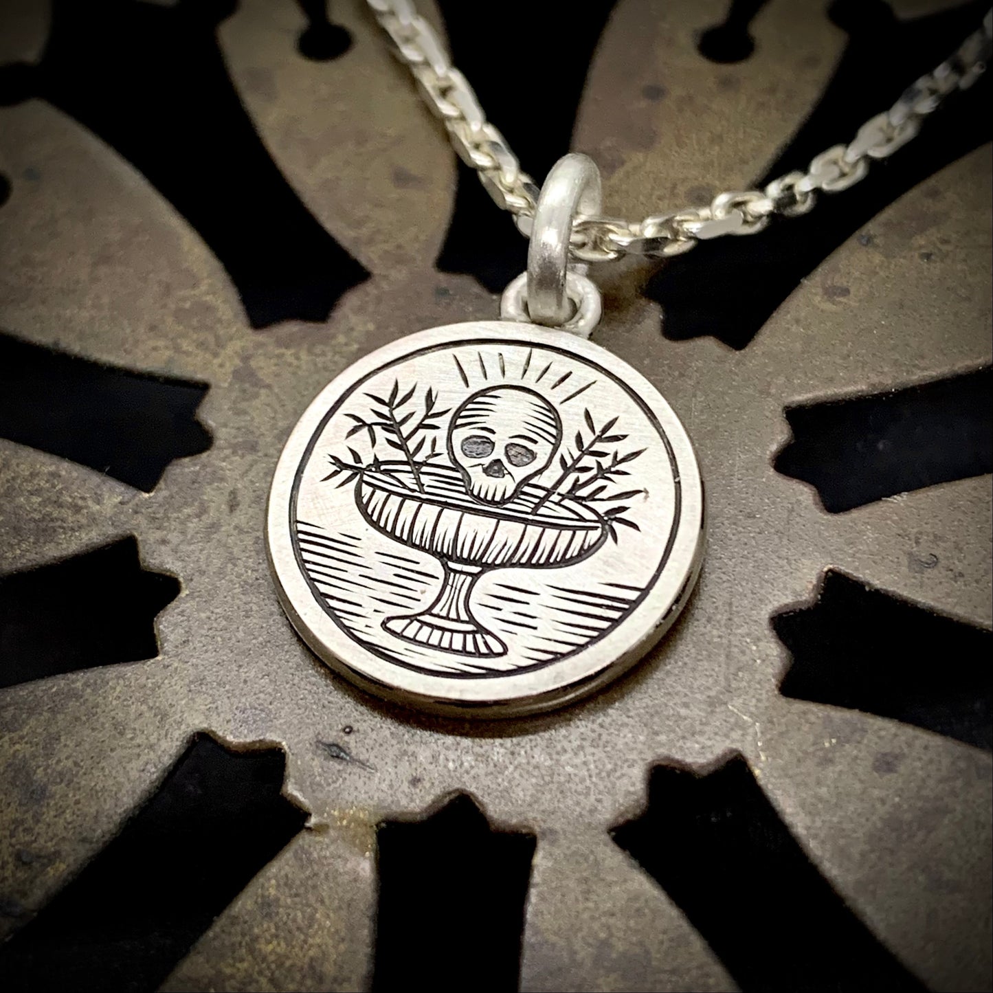 "Memento Mori" pendant